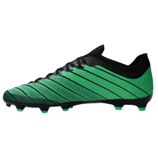 Umbro - "Velocita Elixir Premier" Fußballschuhe mit festem Boden für Herren (Schwarz/Grün) - Image 3