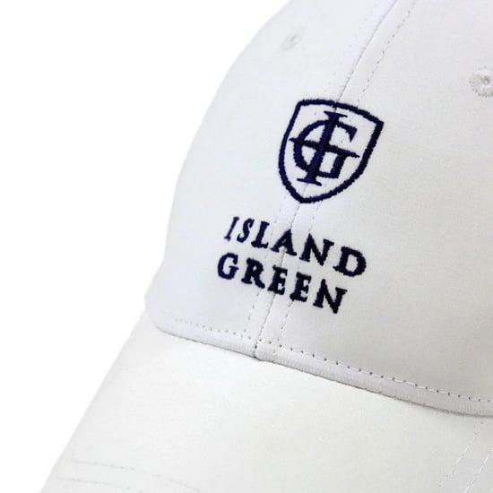 Island Green - Hut Abgerundeter Kopf für Herren - Emblem (Weiß) - Image 3