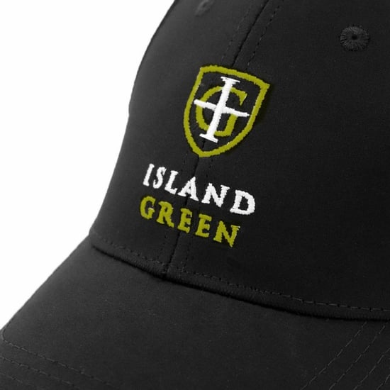 Island Green - Hut Abgerundeter Kopf für Herren - Emblem (Schwarz) - Image 3