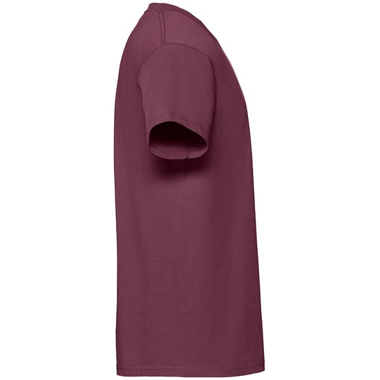 Fruit Of The Loom Herren Premium T-Shirt (Burgunder) - Image 3