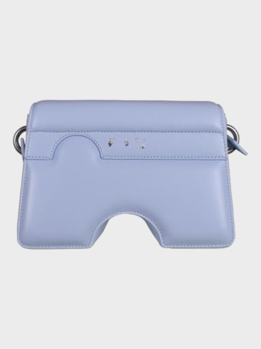 Off White Burrow 22 Blaue Schultertasche - Image 4