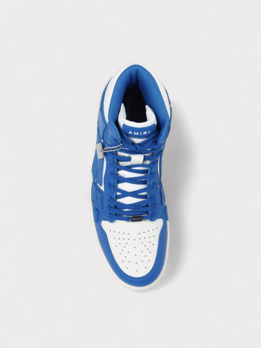Amiri Skel Top Hi Blau/Weiß - Image 2