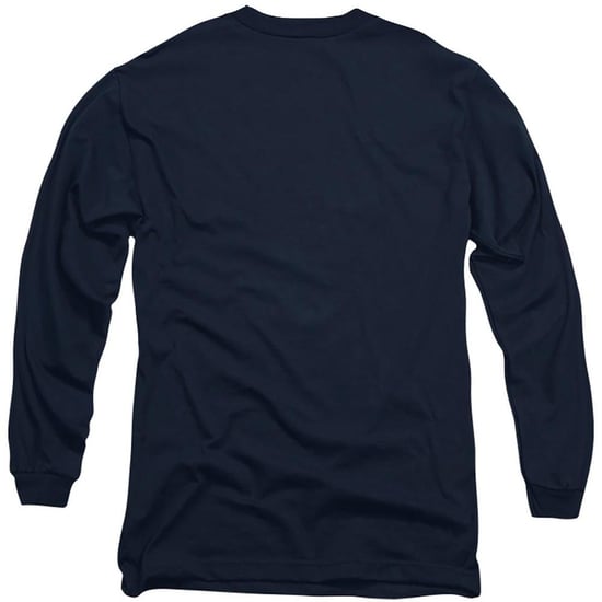 K-Pop Demon Hunters - "Huntr/X" Logo T-Shirt für Herren/Damen Unisex Langärmlig (Marine) - Image 3