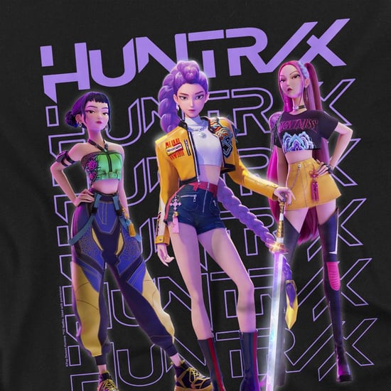 K-Pop Demon Hunters - T-Shirt für Herren/Damen Unisex, Langärmlig (Schwarz) - Image 2
