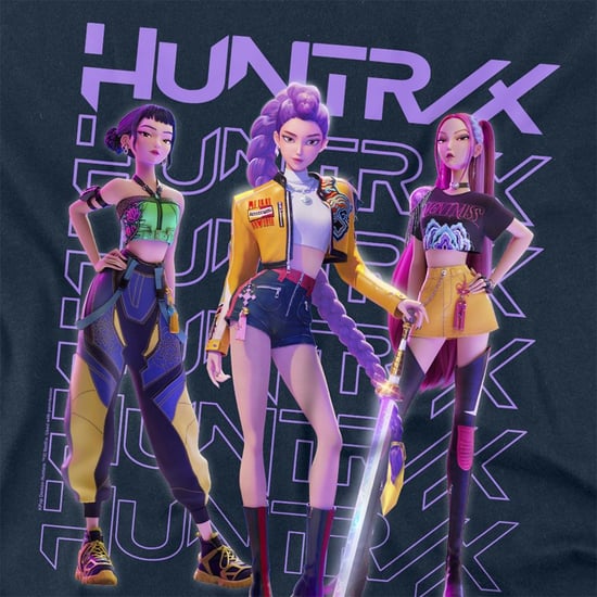 K-Pop Demon Hunters - T-Shirt für Herren/Damen Unisex, Langärmlig (Marine) - Image 2