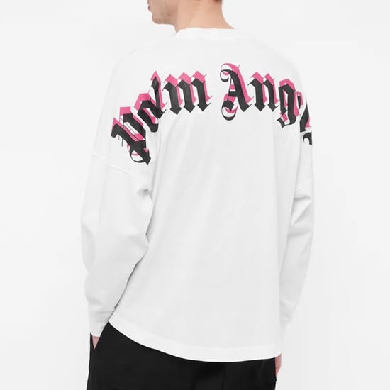 T-Shirt mit zweiklassischem Logo von Palm Angels im großen Stil - Image 3