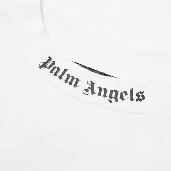 T-Shirt mit zweiklassischem Logo von Palm Angels im großen Stil - Image 4