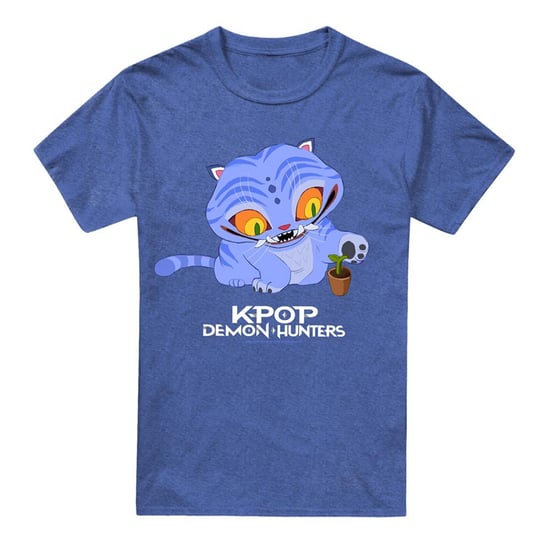 K-Pop Demon Hunters - "Cute" T-Shirt für Herren/Damen Unisex, meliert (Heidekraut) - Image 1