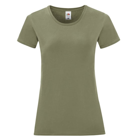 Fruit of the Loom - "Iconic" T-Shirt für Damen (Klassisch Olivgrün) - Image 1