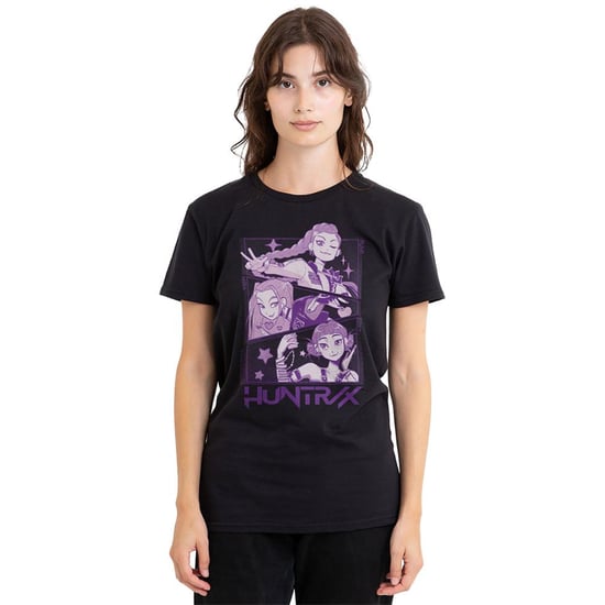 K-Pop Demon Hunters - T-Shirt für Damen (Schwarz) - Image 5