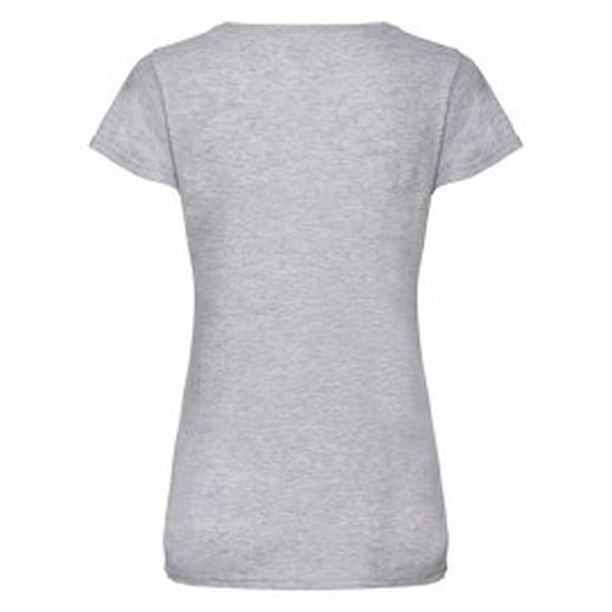 Fruit of the Loom - T-Shirt für Damen (Grau meliert) - Image 2