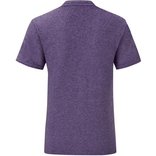 Fruit Of The Loom Herren T-Shirt Iconic (Violett meliert) - Image 2