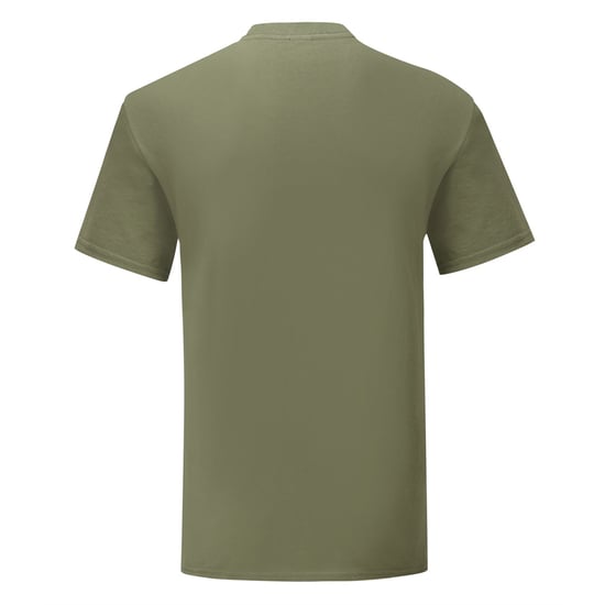 Fruit Of The Loom Herren T-Shirt Iconic (Olivgrün) - Image 2