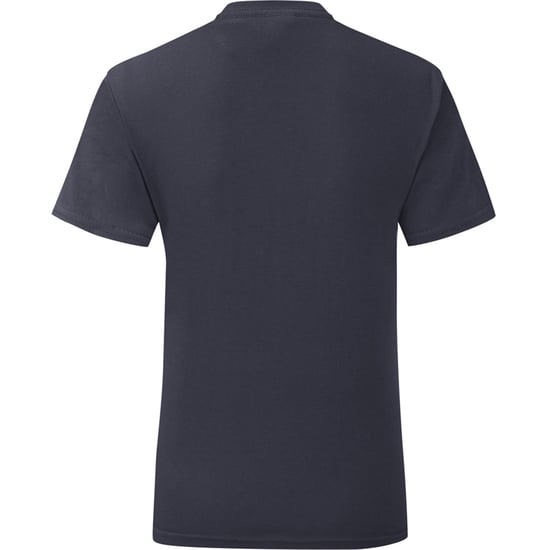 Fruit Of The Loom Herren T-Shirt Iconic (Navy) - Image 2