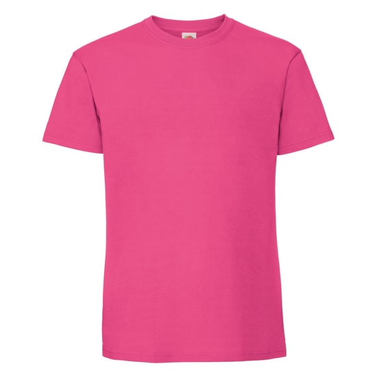 Fruit Of The Loom Herren Premium T-Shirt (Fuchsia) - Image 1