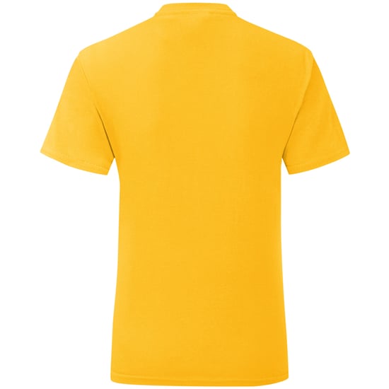 Fruit Of The Loom Herren T-Shirt Iconic (Sonnenblumengelb) - Image 2