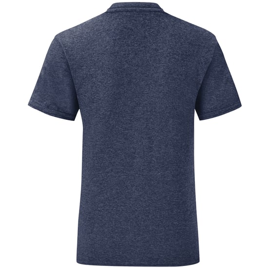 Fruit Of The Loom Herren T-Shirt Iconic (Navy meliert) - Image 2