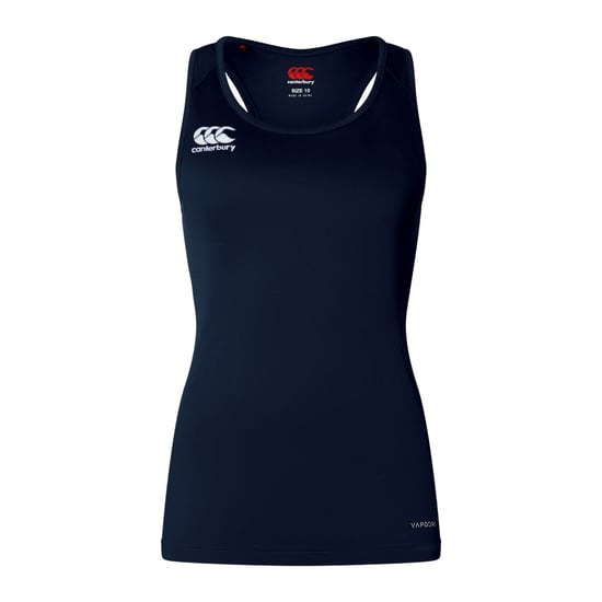 Canterbury - "Club Dry" Ärmelloses Oberteil Racerback für Damen (Marine) - Image 1