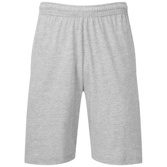 Fruit of the Loom - "Iconic" Jersey-Shorts für Herren (Grau meliert) - Image 1