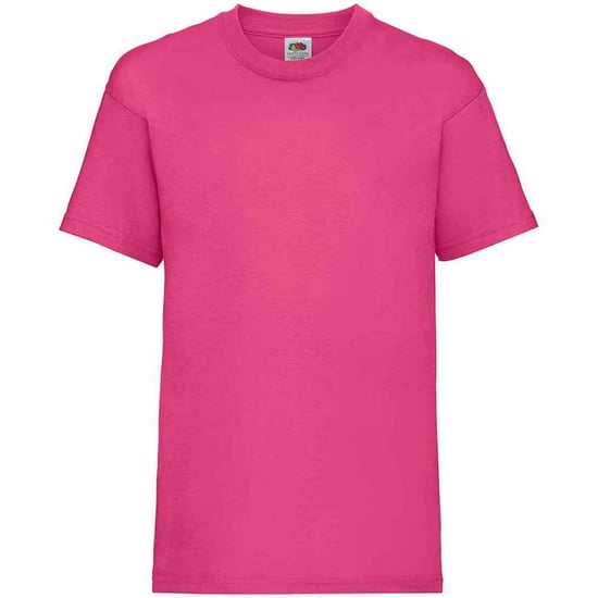 Fruit of the Loom - "Valueweight" T-Shirt für Kinder (Fuchsie) - Image 1