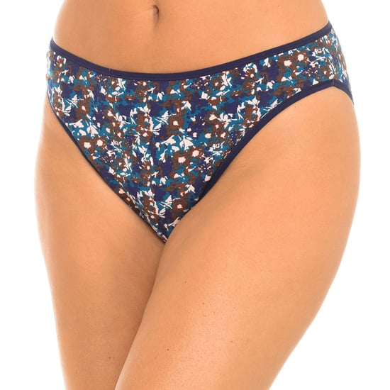 Pack-2 Perfect Comfort Höschen aus elastischer Baumwolle P0A8S für Damen, bequemes und anpassungsfähiges Design für Damen - Image 3