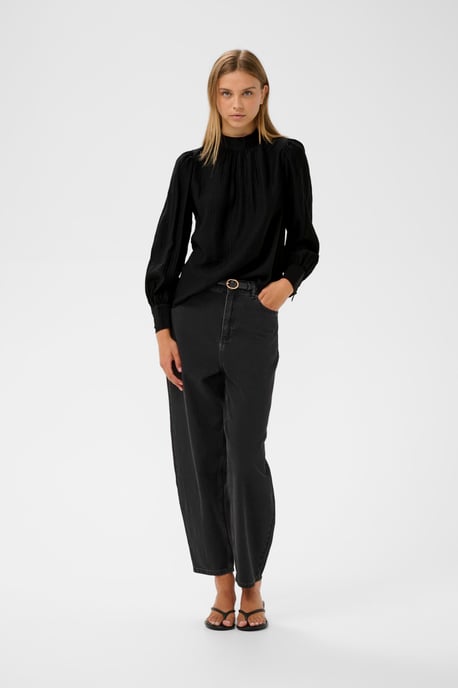 Langarm-Bluse TrishIW Langarm-Bluse black - Image 2