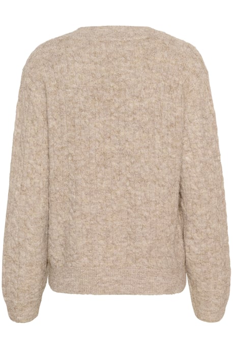 Strickpullover SLVespera Strickpullover Gerade Passform sand - Image 5