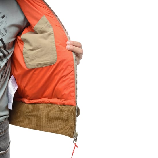 Diesel Coriander Hellgrüne Daunenjacke - Image 4