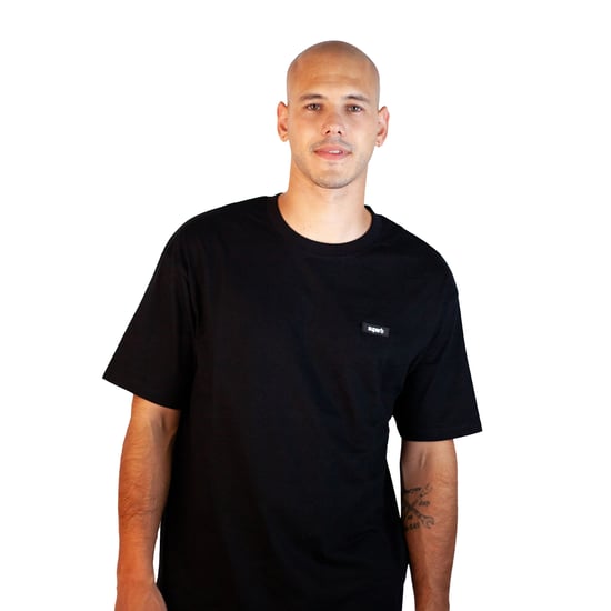 Übergroßes Kurzarm-T-Shirt für Herren 03560 - Image 3
