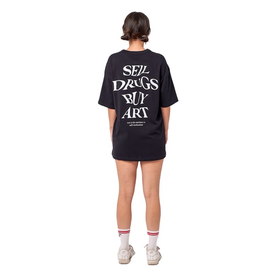 SPRB-SELLDRUGS Herren Oversize-T-Shirt - Image 4