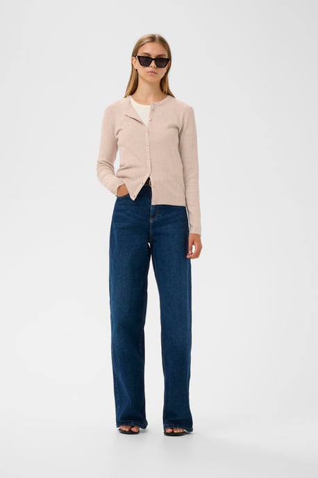 Strickpullover YenahIW Strickpullover Gerade Passform beige - Image 2