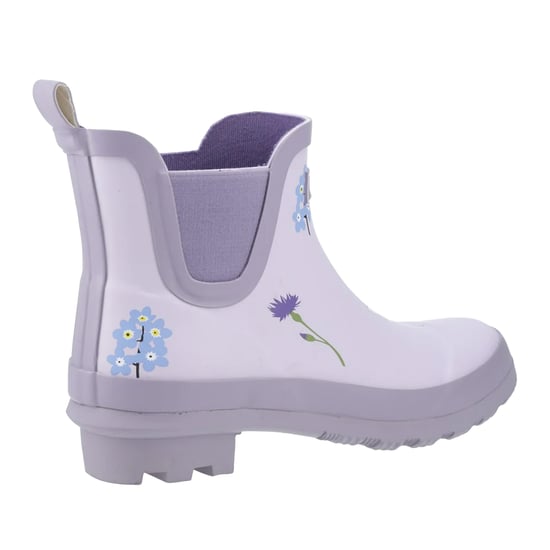Cotswold Damen Wildblumen Gummistiefel (Flieder) - Image 2