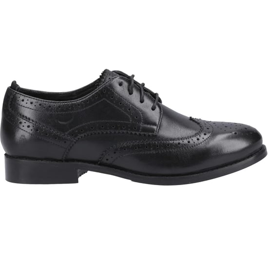 Hush Puppies - "Natalia" Halbschuhe für Damen, Leder (Schwarz/Schwarz) - Image 3