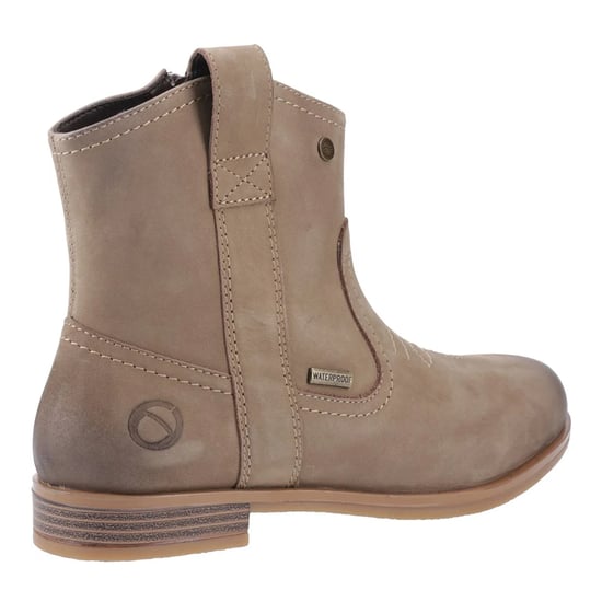 Cotswold Damen Signet Leder Stiefeletten (Taupe) - Image 2