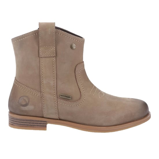 Cotswold Damen Signet Leder Stiefeletten (Taupe) - Image 4