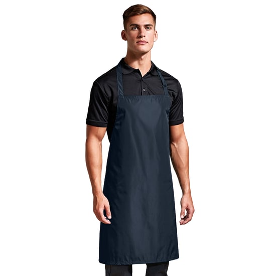 Premier - Herren/Damen Unisex Schürze, mit Latz (Schwarz) - Image 2