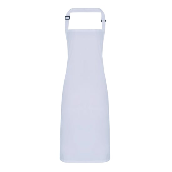 Premier - Herren/Damen Unisex Schürze, mit Latz (Weiß) - Image 1