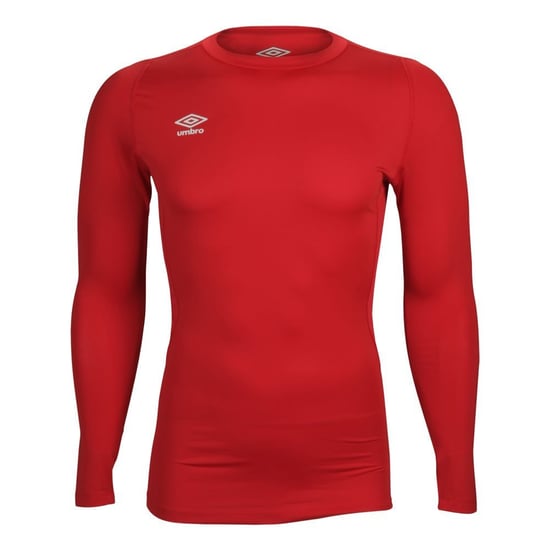 Umbro Herren Core Langarm Base Layer Top (Zinnoberrot) - Image 2