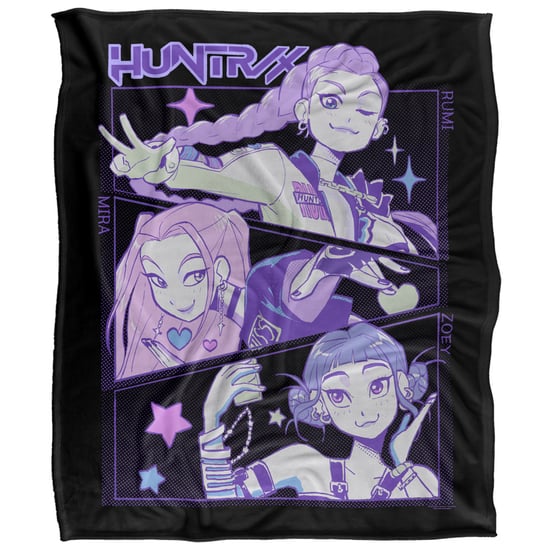 K-Pop Demon Hunters - Überwurf, Fleece, Supersoft (Bunt) - Image 1