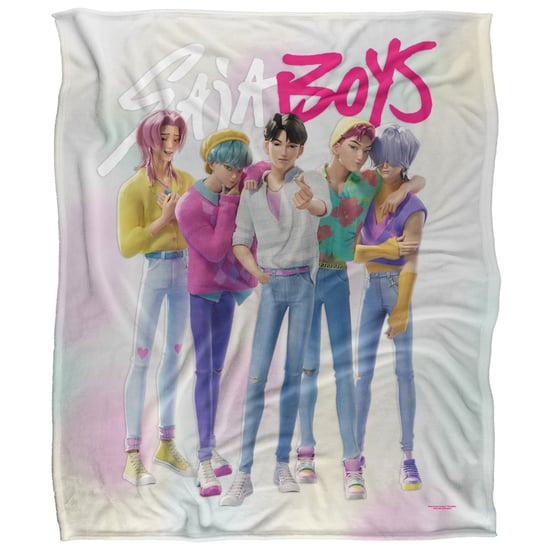 K-Pop Demon Hunters - Überwurf, Fleece, Supersoft (Bunt) - Image 1