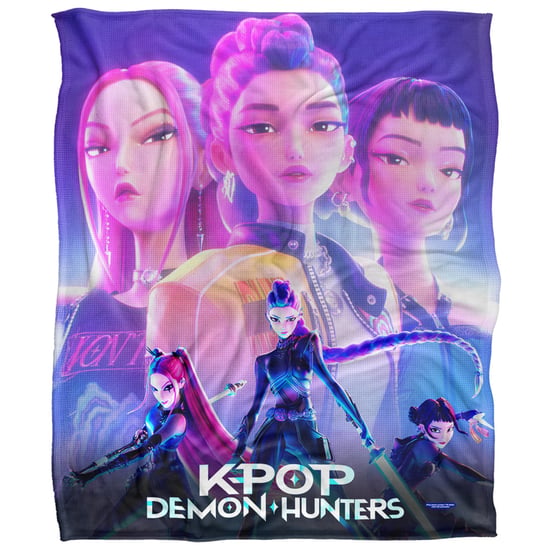 K-Pop Demon Hunters - "Ready To Fight" Überwurf, Fleece, Supersoft (Bunt) - Image 1