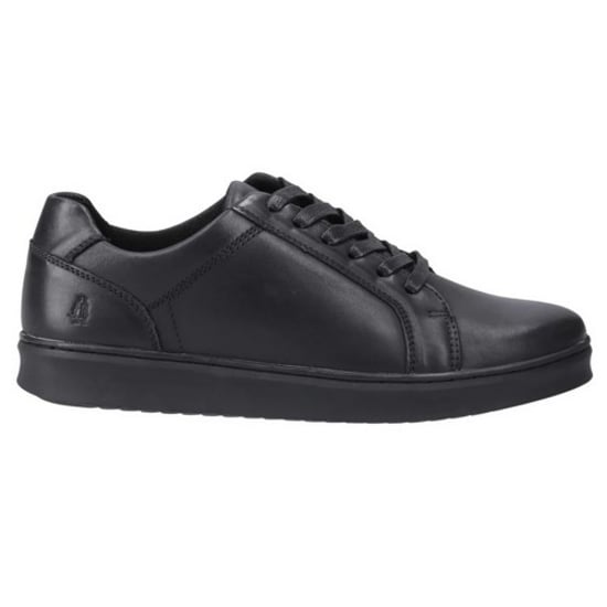 Hush Puppies - "Madden" Sneaker für Herren, Leder (Schwarz) - Image 1