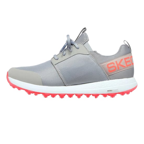 Skechers - Damen Sneaker "Go Golf Max Sport" (Grau/Koralle) - Image 2