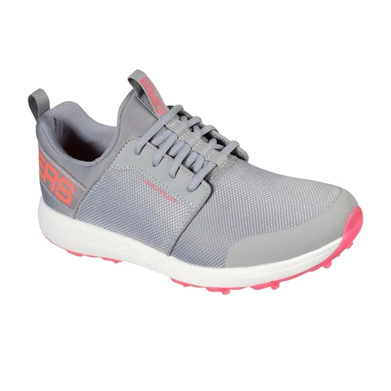Skechers - Damen Sneaker "Go Golf Max Sport" (Grau/Koralle) - Image 3