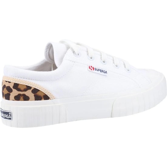 Superga - gestreift Sneaker für Damen (Weiß) - Image 2