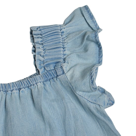 2-teiliges Jeanskleid- und Höschenset 602112 für Baby-Mädchen - Image 4