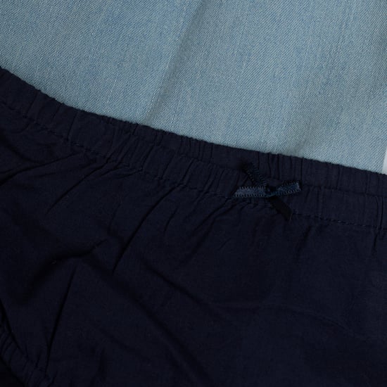 2-teiliges Jeanskleid- und Höschenset 602112 für Baby-Mädchen - Image 5