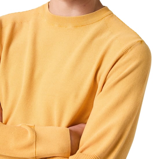 Parajumpers - Orval - Gelbes Sweatshirt Mit Rundhalsausschnitt - Image 3