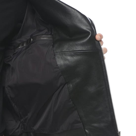 Diesel - L-garrett-r - Schwarze Lederjacke - Image 3