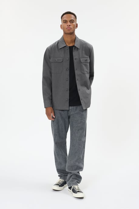 Overshirts MAdamo Overshirts Gerade Passform melange - Image 1